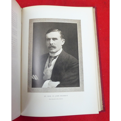 61 - Books: 'The Life of the Right Honourable Joseph Chamberlain' by Louis Creswicke, in four volumes