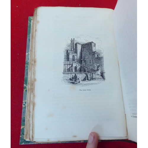 63 - Book: 'Memoirs of the Tower of London' by John Britton and EW Bragley  1830, in one volume