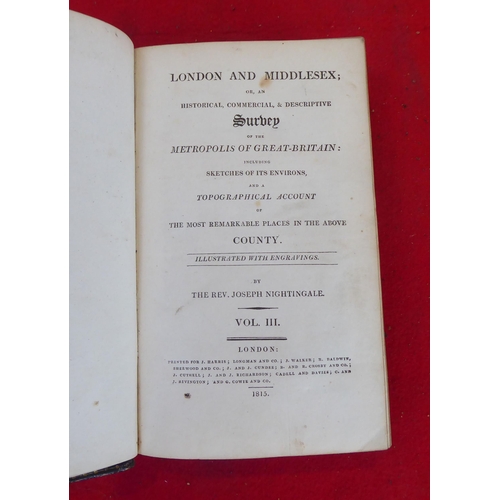 64 - Books: 'To the Right Honourable, The Lord Mayor of the City of London'  circa early 19thC, in four v... 