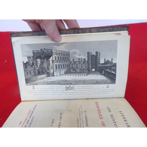 68 - Books: 'Literacy and Historical Memorials of London'  1847, in four volumes