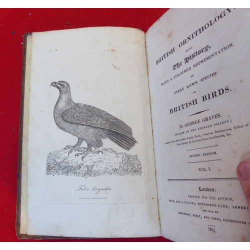 70 - Book: 'British Ornithology' by George Graves  Second Edition, Volume One  1821