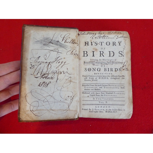 73 - Six books, birds, eggs and similar, mainly 19thC: to include works by HG Adams