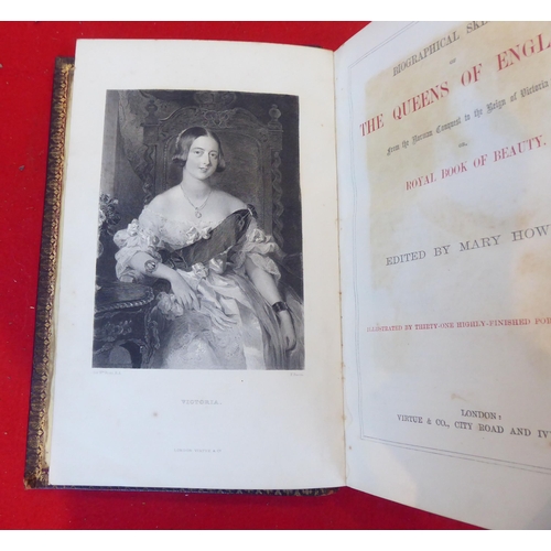 82 - Book: 'Biographical Sketches of The Queen of England' edited by Mary Howitt, printed by Virtue &... 