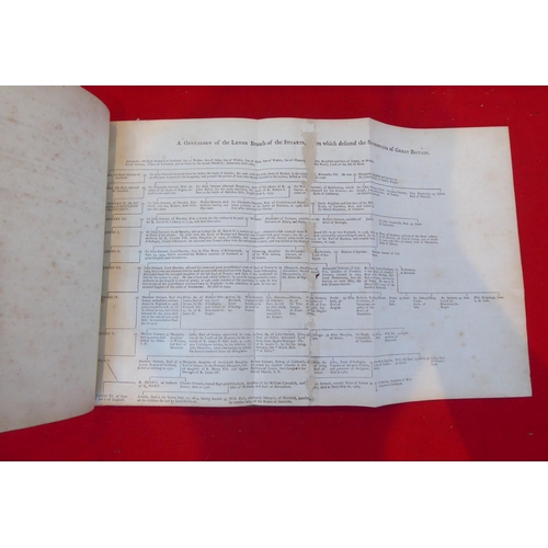 84 - Book: 'A Historical Genealogy of The Royal House of Stuart' by Rev. Mark Noble  1795, in one volume