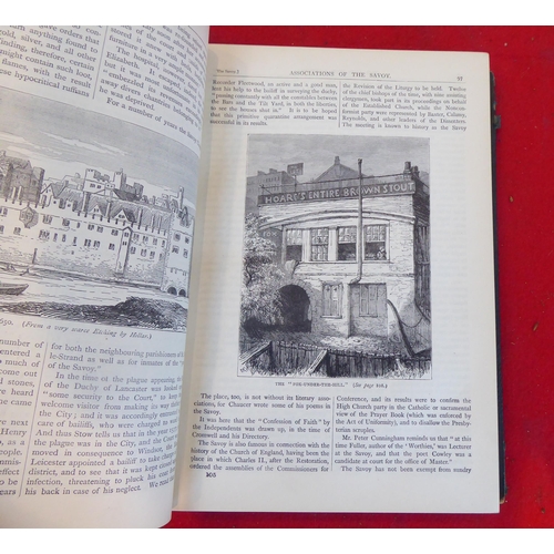 89 - Books: 'Old and New London' published by Cassell, Petter & Galpin, in six volumes