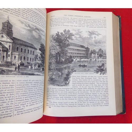 89 - Books: 'Old and New London' published by Cassell, Petter & Galpin, in six volumes