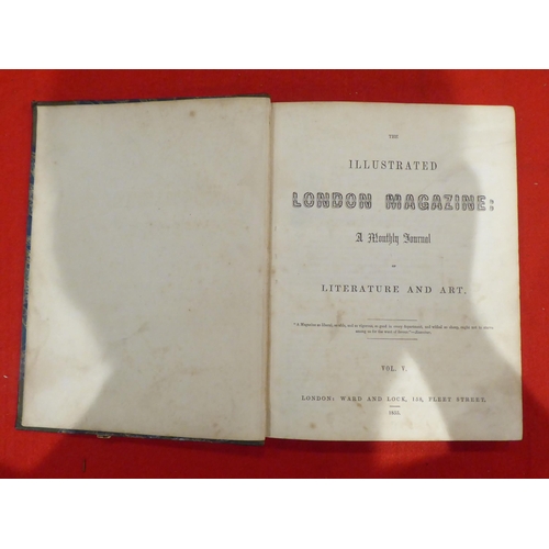 90 - Books: 'The Illustrated London Magazine Monthly Journal' edited by Richard Brinsley Knowles Esq  185... 