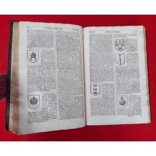 93 - Book: 'A Display of Heraldry' by Captain John Logan, 1679, in one volume