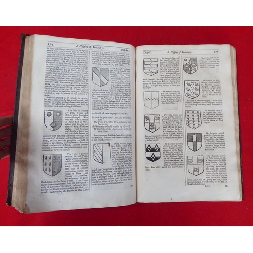 93 - Book: 'A Display of Heraldry' by Captain John Logan, 1679, in one volume