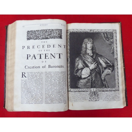 93 - Book: 'A Display of Heraldry' by Captain John Logan, 1679, in one volume