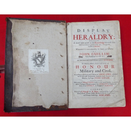 93 - Book: 'A Display of Heraldry' by Captain John Logan, 1679, in one volume