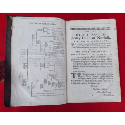 93 - Book: 'A Display of Heraldry' by Captain John Logan, 1679, in one volume