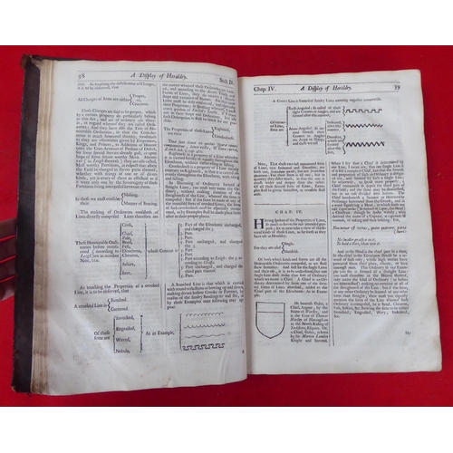 93 - Book: 'A Display of Heraldry' by Captain John Logan, 1679, in one volume