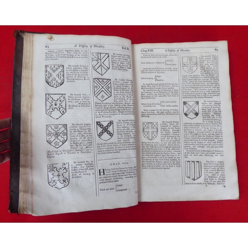 93 - Book: 'A Display of Heraldry' by Captain John Logan, 1679, in one volume