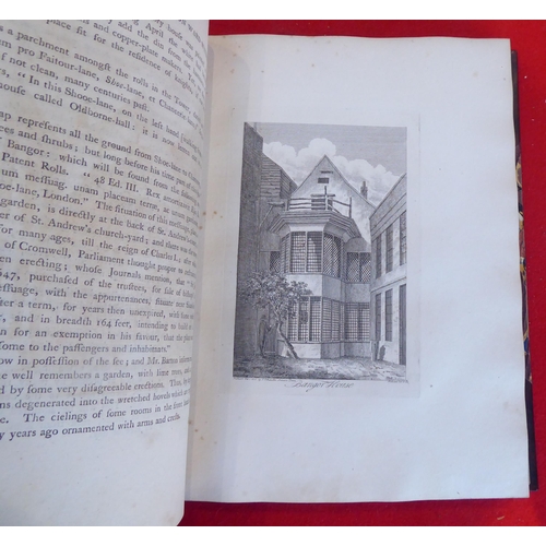 94 - Books: londinium redivivum: 'An Ancient History and Modern Description of London' by James Peller Ma... 