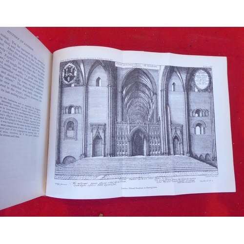 95 - Books: 'A History of London' by WJ Loftie  1883, in two volumes