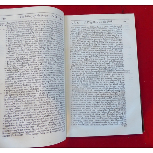 99 - Book: 'The History of the Reign of Henry V'  1704, in one volume