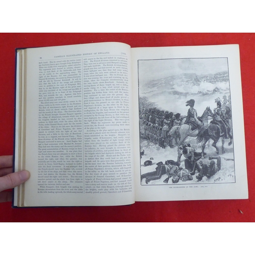 140 - Books: 'Cassells History of England'  Special Edition  circa 1912, in nine volumes