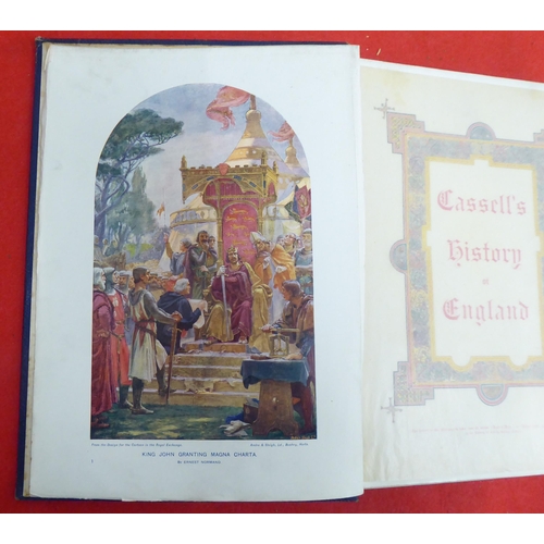 140 - Books: 'Cassells History of England'  Special Edition  circa 1912, in nine volumes