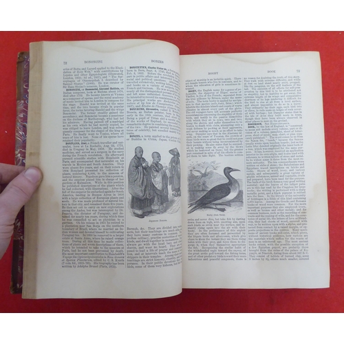 176 - Books: 'The American Cyclopaedia' edited by George Ripley and Charles Dana  1881, in sixteen volumes