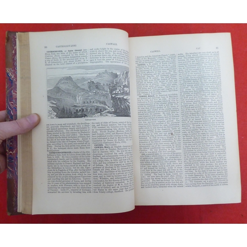 176 - Books: 'The American Cyclopaedia' edited by George Ripley and Charles Dana  1881, in sixteen volumes