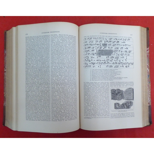 176 - Books: 'The American Cyclopaedia' edited by George Ripley and Charles Dana  1881, in sixteen volumes