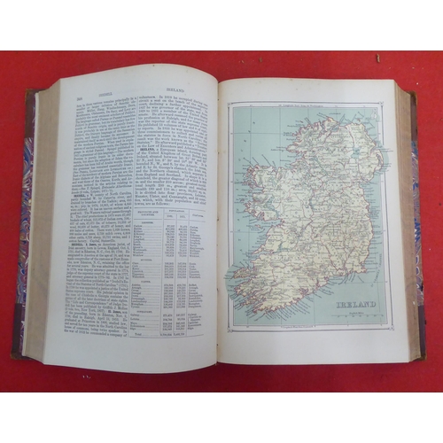 176 - Books: 'The American Cyclopaedia' edited by George Ripley and Charles Dana  1881, in sixteen volumes