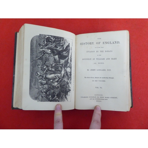 184 - Books, relating to the history of England: to include 'Social England' edited by HD Traill