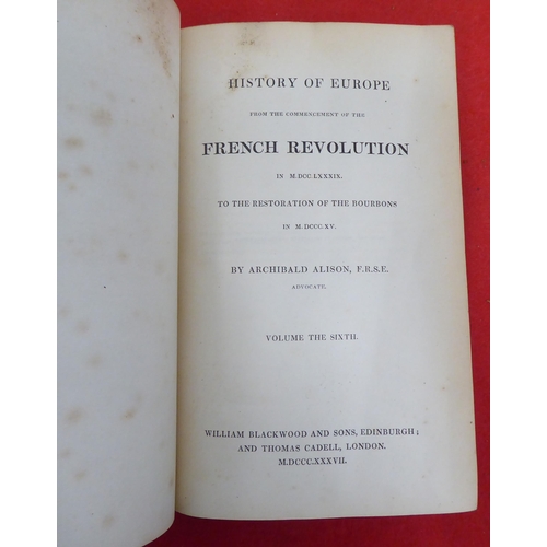 194 - Books, mainly 19thC reference: to include incomplete volumes of 'Macaulay's, England'  1855