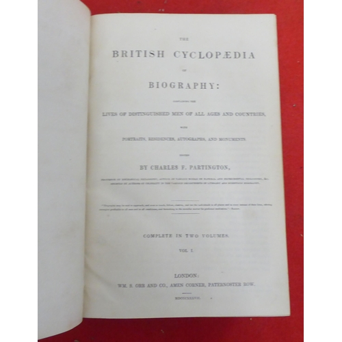 194 - Books, mainly 19thC reference: to include incomplete volumes of 'Macaulay's, England'  1855