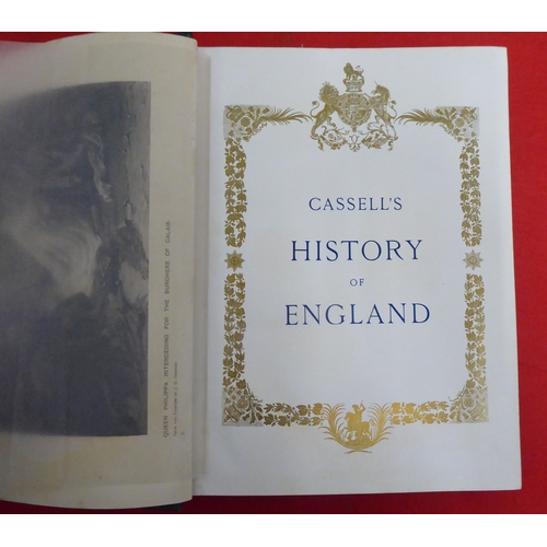 198 - Books: 'Cassells History of England' Special Edition, in nine volumes