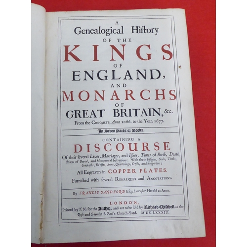 230 - Book: 'A Genealogical History of the King's of England and Monarchs of Great Britain from 1066-1677'... 