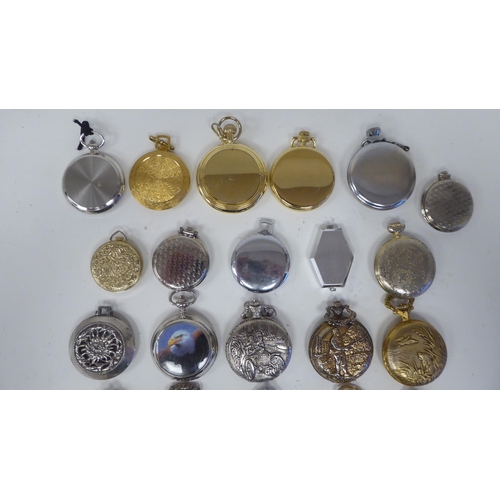 116 - Twenty-five various modern open face and other watches: to include Ingersoll, Perex, Citron and Bule... 