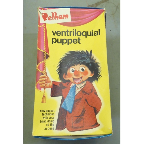 178 - A Pelham ventriloquist's puppet 'Fido the Lion'  boxed