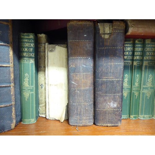 184 - Books: 'Religious and Cassells Children's Book of Knowledge' in six volumes