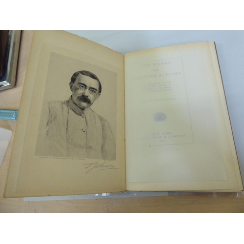 198 - Book: 'The Works of Rudyard Kipling' published by Dodd, Mead & Company, New York, dated 1901  be... 