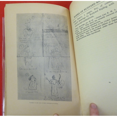 198 - Book: 'The Works of Rudyard Kipling' published by Dodd, Mead & Company, New York, dated 1901  be... 