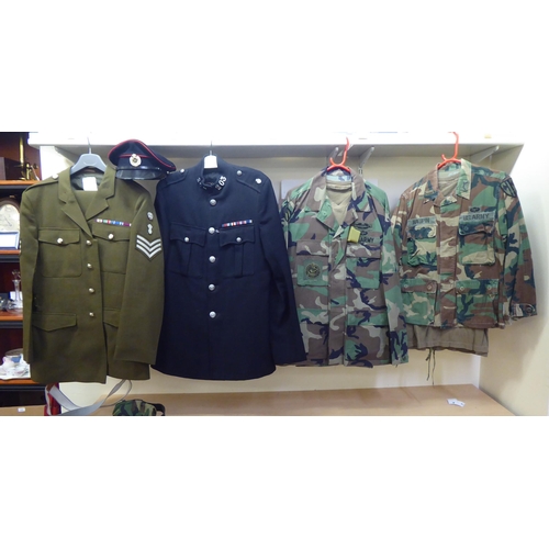 206 - Military uniforms: to include Royal Airforce(Please Note: this lot is subject to the statement made ... 