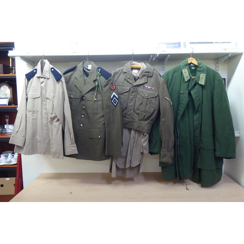 210 - Military uniforms: to include a Royal Corps mess dress(Please Note: this lot is subject to the state... 