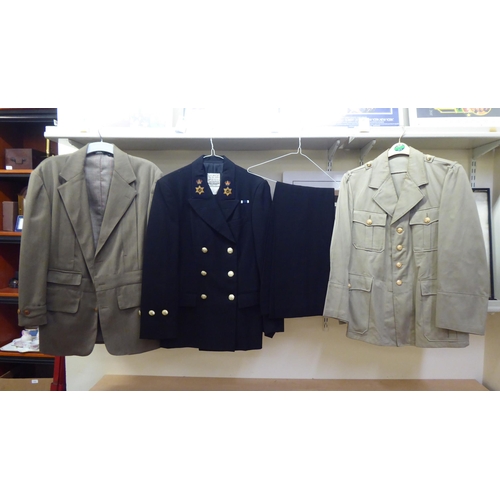 210 - Military uniforms: to include a Royal Corps mess dress(Please Note: this lot is subject to the state... 