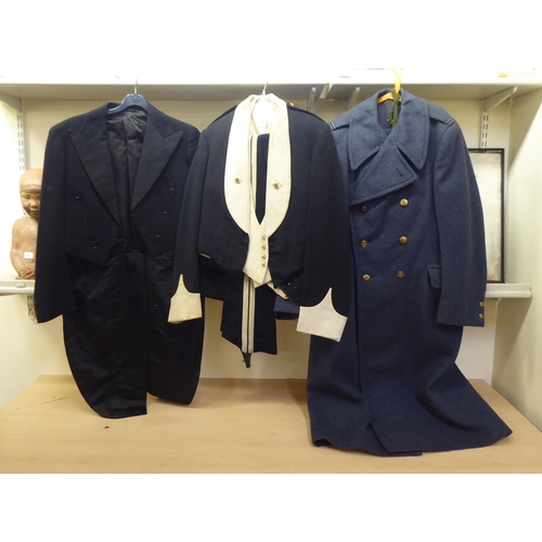 210 - Military uniforms: to include a Royal Corps mess dress(Please Note: this lot is subject to the state... 