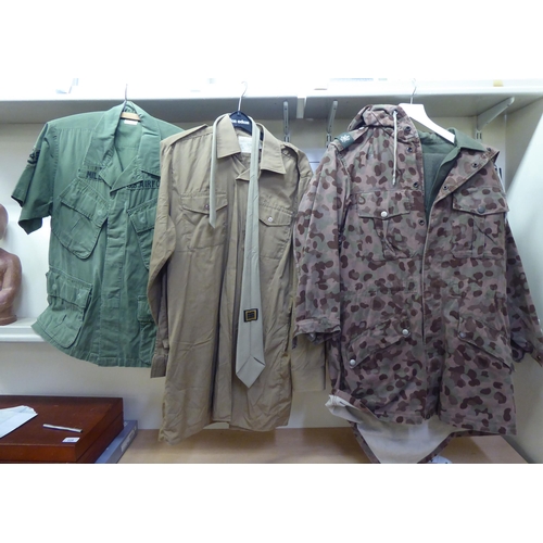 215 - Military uniforms: to include a Russian example (Please Note: this lot is subject to the statem... 