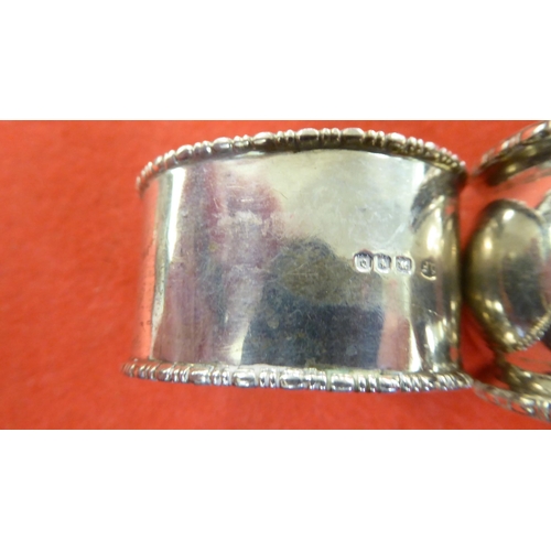 217 - Silver collectables: to include a circular salt cellar with a pierced border  mixed marks