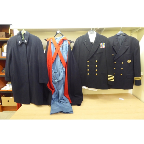 225 - Military uniforms: to include naval examples (Please Note: this lot is subject to the statement... 