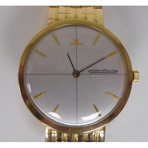 A 1960s Jaeger LeCoultre model 1901 18ct gold, ultra-slim cased