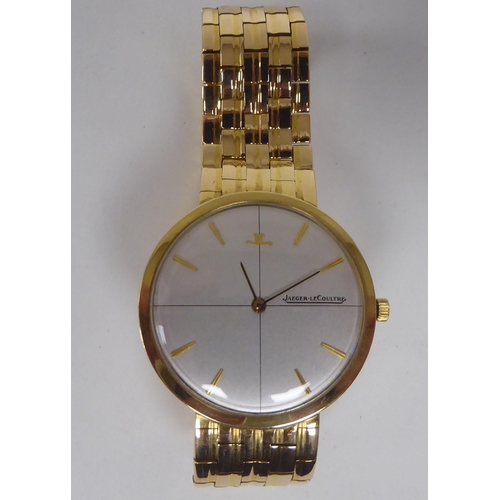 A 1960s Jaeger LeCoultre model 1901 18ct gold, ultra-slim cased