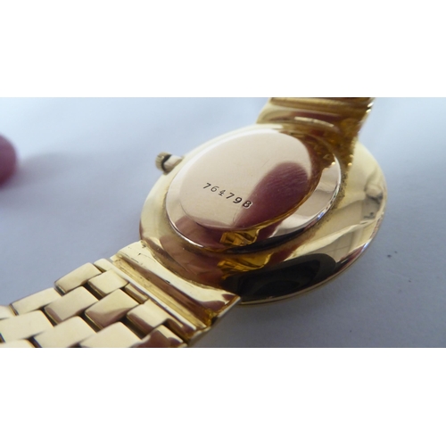 A 1960s Jaeger LeCoultre model 1901 18ct gold, ultra-slim cased