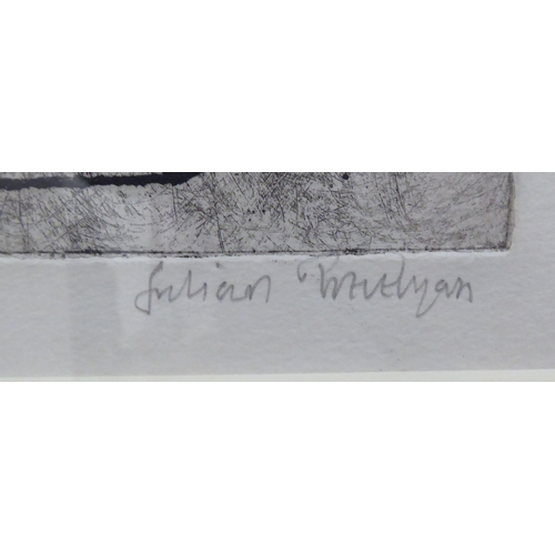 82 - After Julian Trevelyan - 'Steamer 1974'  artists proof  bears a pencil title & signature  9