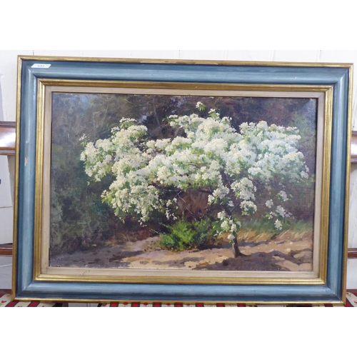 131 - J Kutcheoulry - a tree in a landscape  oil on canvas  bears a signature & dated 1897&n... 