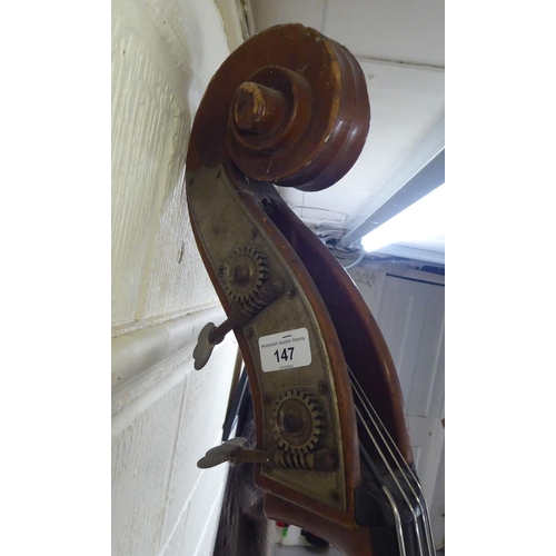 147 - A double bass with a 49